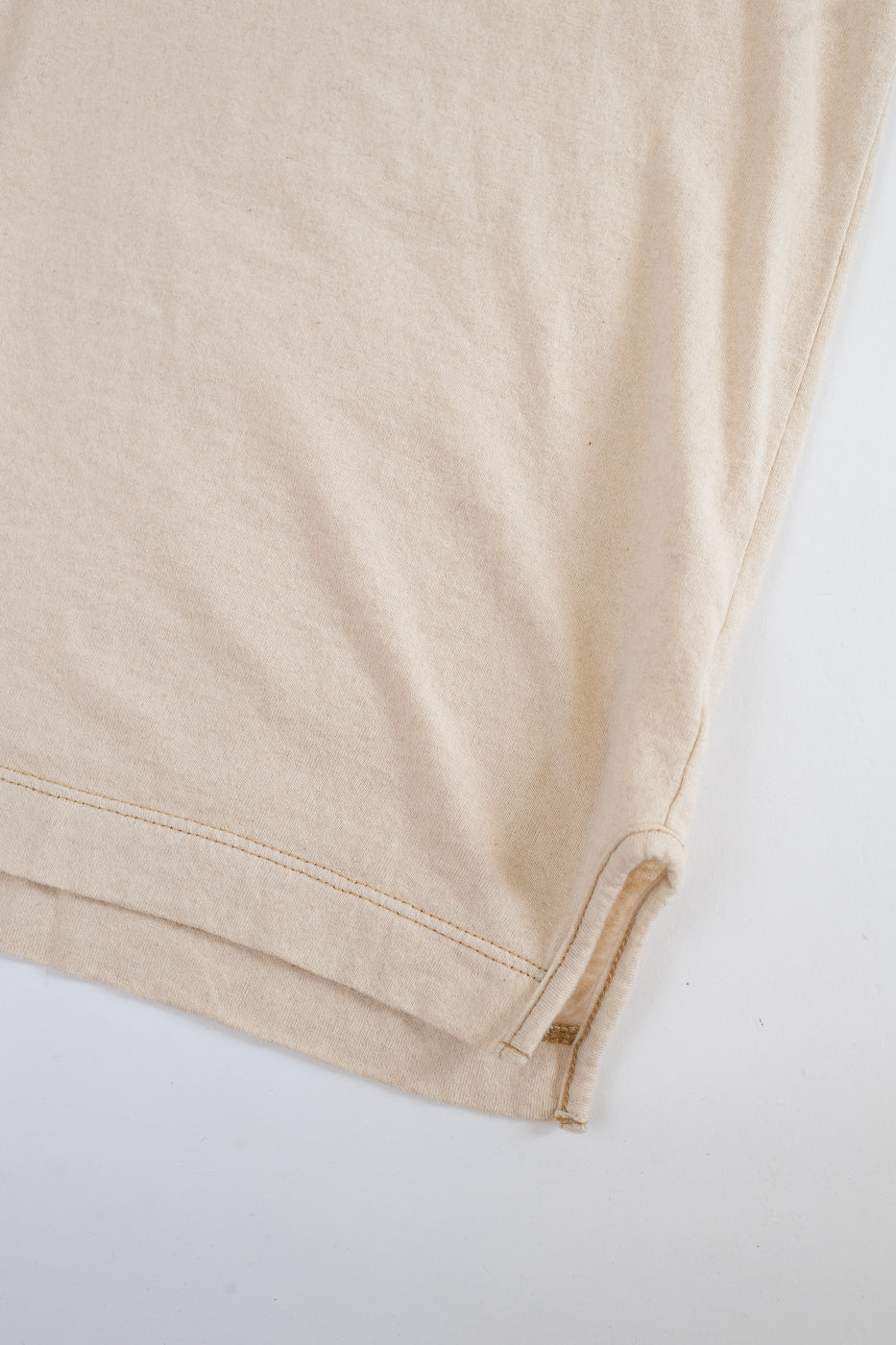 LRC1119 - Supima Cotton Edge Piping Classic Crew - Old Ivory