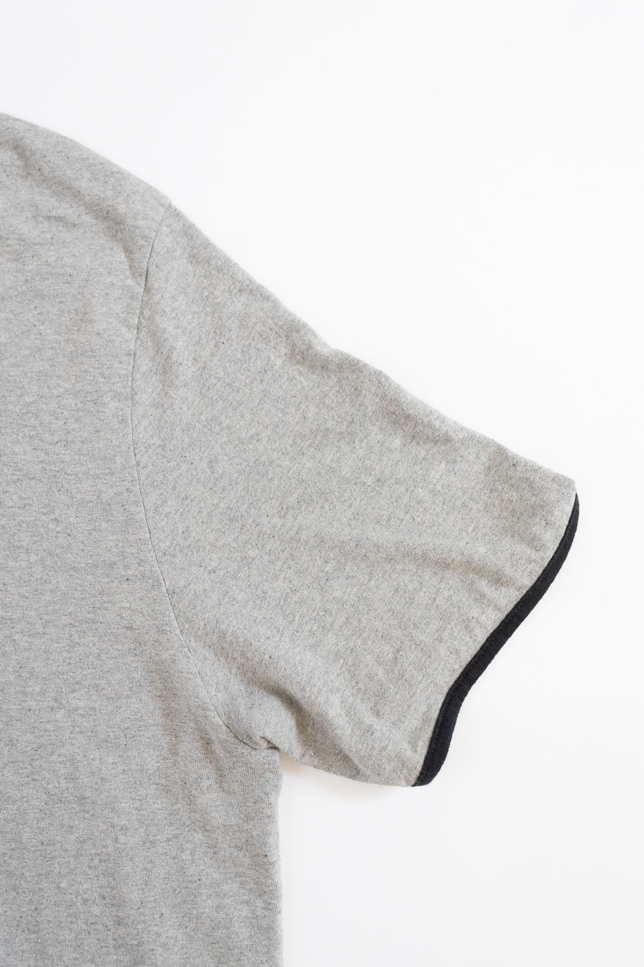 LRC1119 - Supima Cotton Edge Piping Classic Crew - Two Tone Vintage Grey