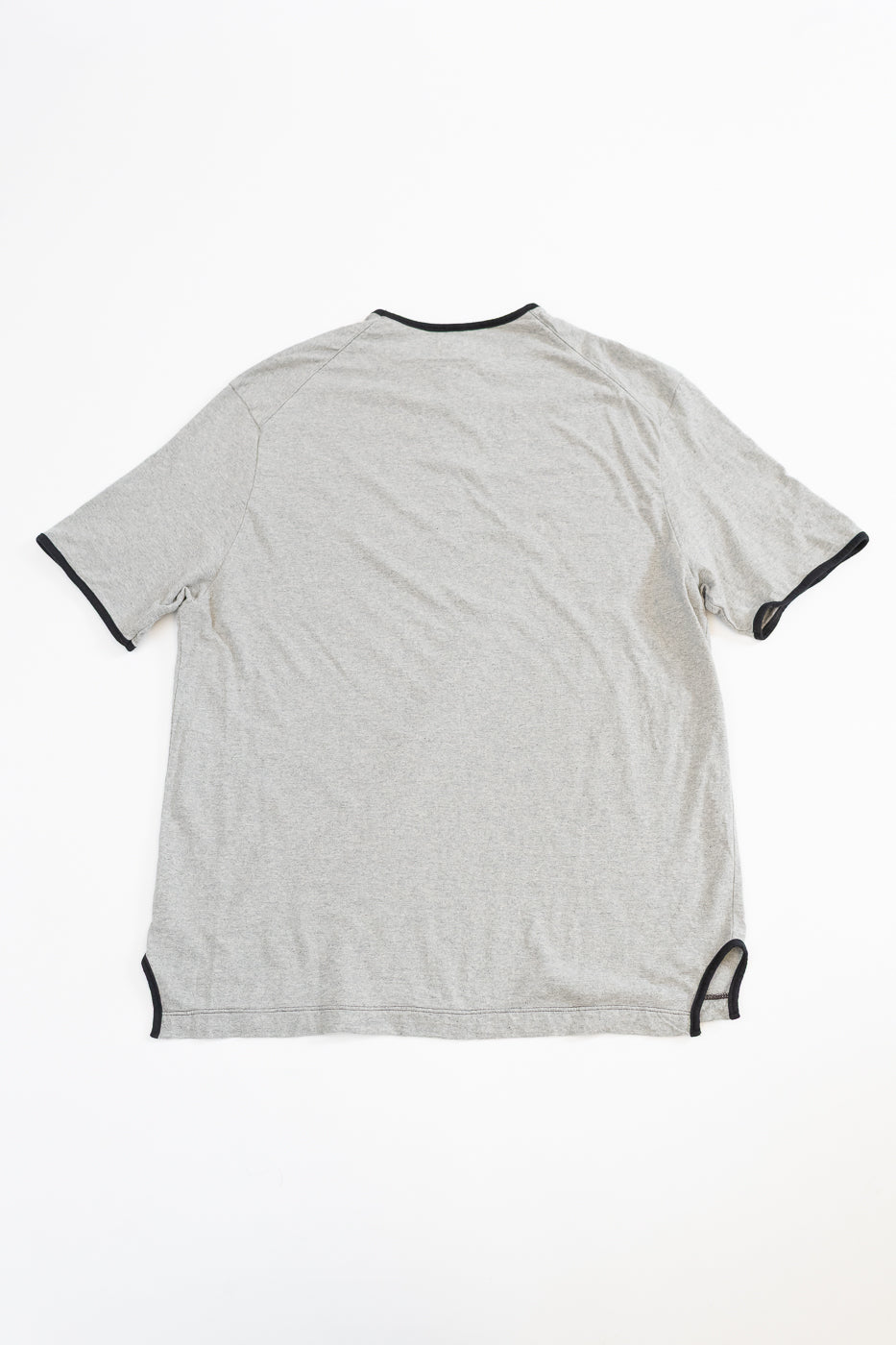 LRC1119 - Supima Cotton Edge Piping Classic Crew - Two Tone Vintage Grey