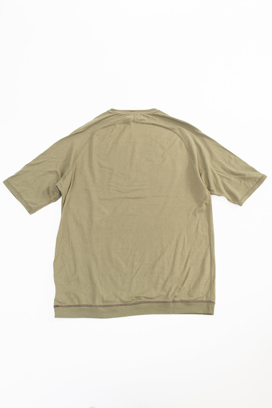 LRC1121 - Supima Cotton Freedom Sleeve Crew - Antique Olive