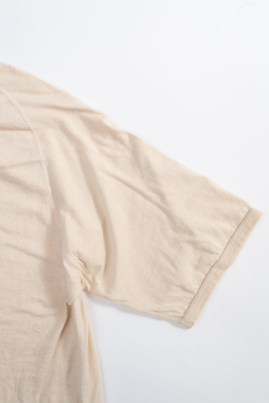 LRC1121 - Supima Cotton Freedom Sleeve Crew - Old Ivory