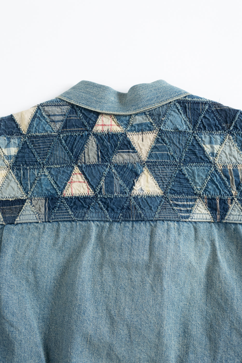 MSP-4000 - Tsugihagi Selvedge Denim Jacket - Used Indigo