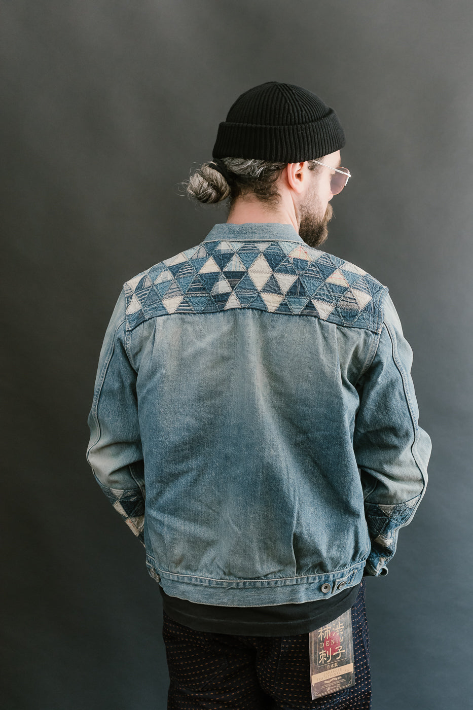 MSP-4000 - Tsugihagi Selvedge Denim Jacket - Used Indigo