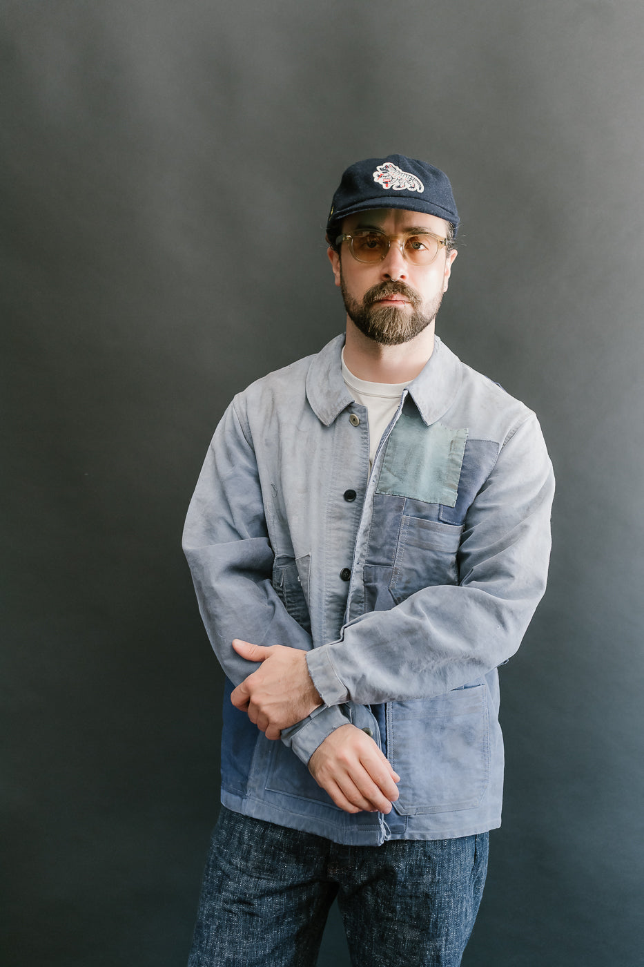 MSP-4010 - French Work Boro Jacket - Blue