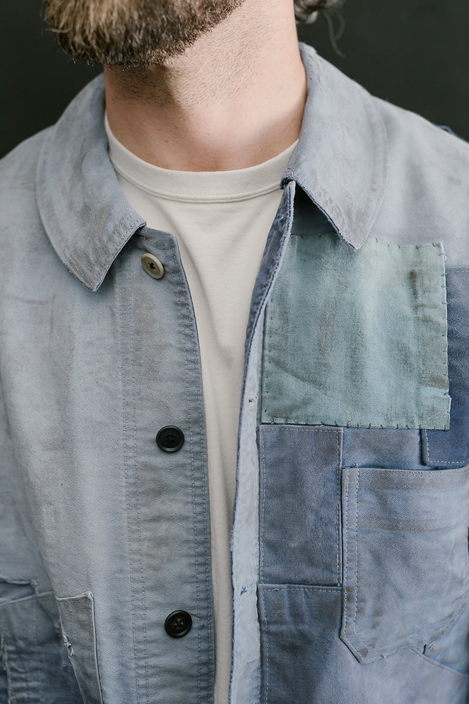 MSP-4010 - French Work Boro Jacket - Blue