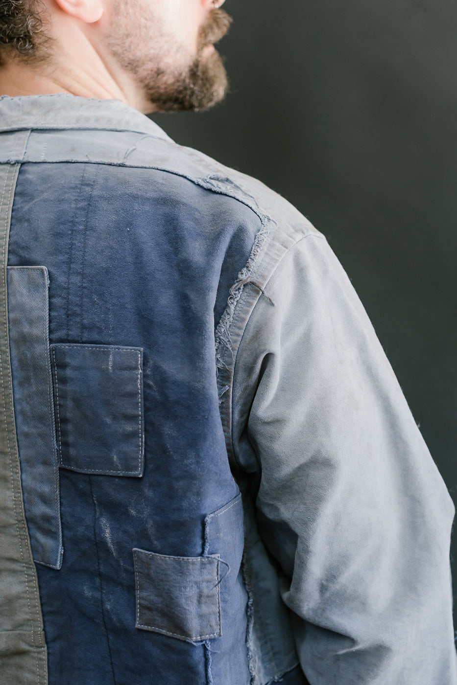 MSP-4010 - French Work Boro Jacket - Blue