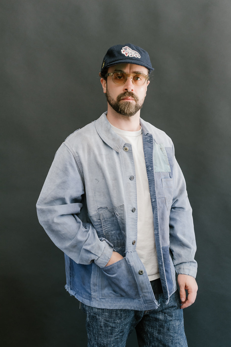 MSP-4010 - French Work Boro Jacket - Blue
