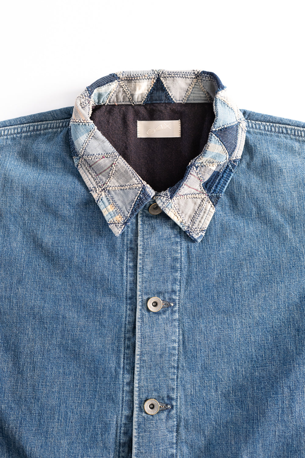 MSP-4014 - Patch Tsuhihagi Coverall - Indigo