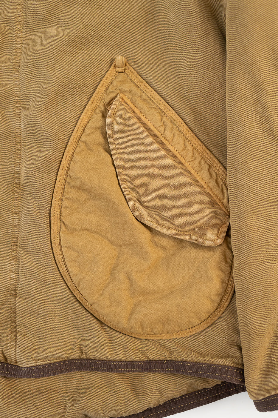 MSP-4029 - Asymmetrical Bomber Jacket - Beige