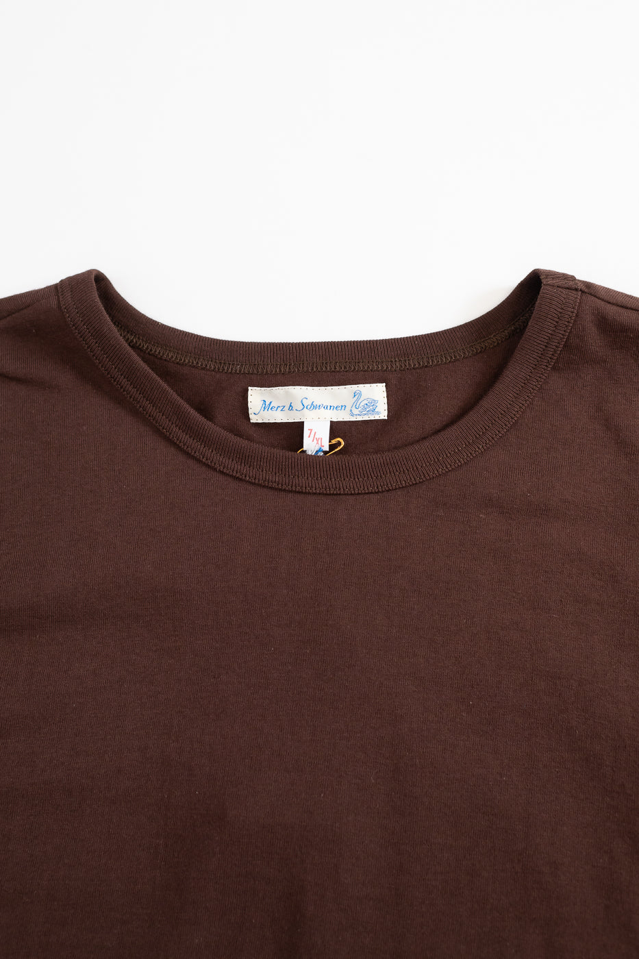 1950s.19 - 4.6oz Loopwheeled T-Shirt Classic Fit - Coffee