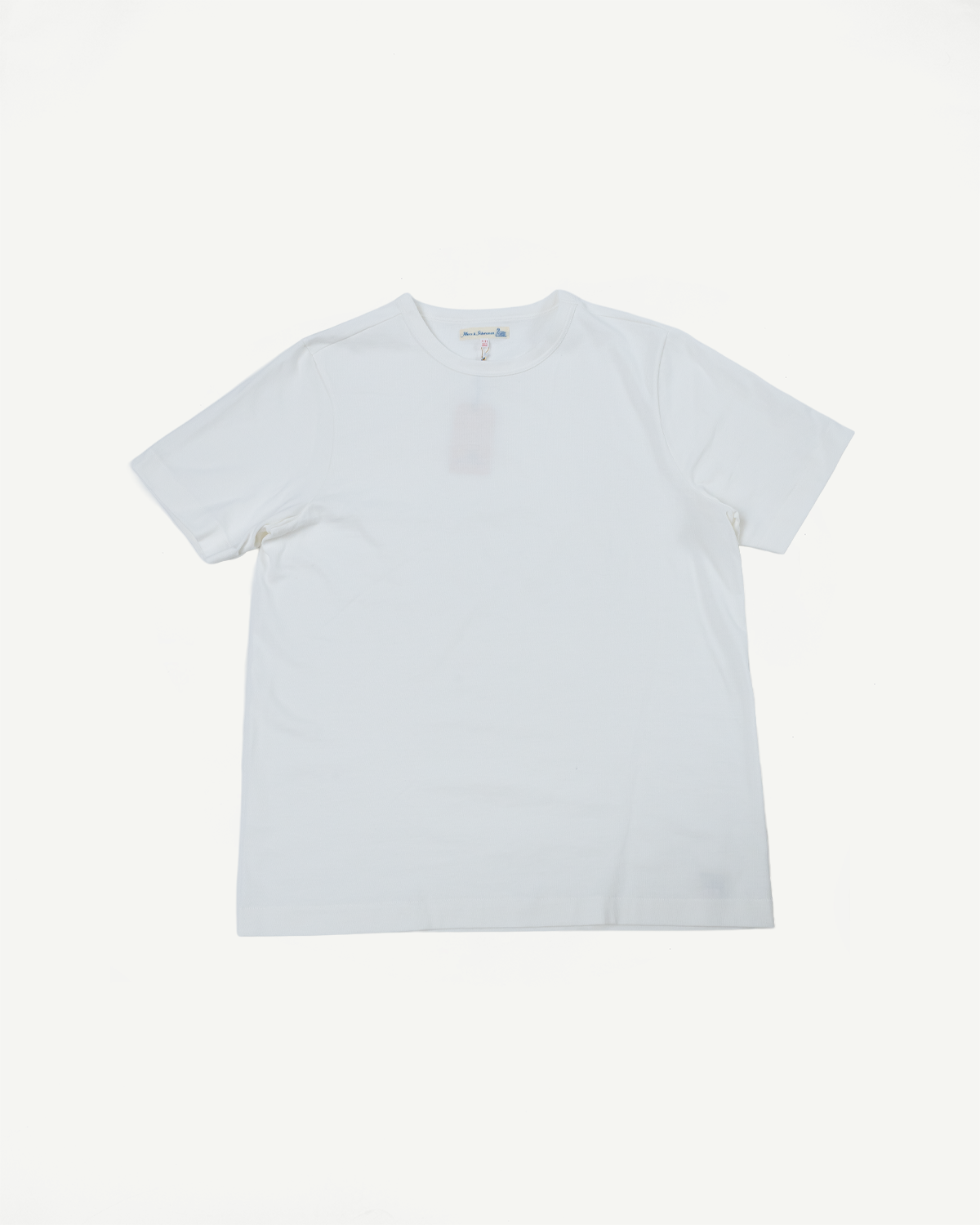 214.01 - 7.2oz Loopwheeled Relax Fit Midweight T-Shirt - White