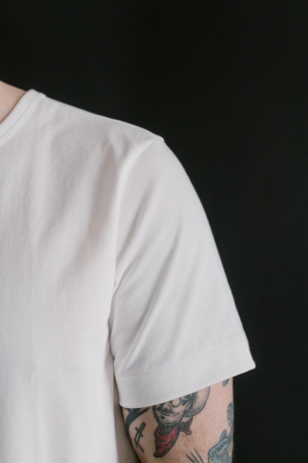 215.01 - 7.2oz Loopwheeled T-Shirt Classic Fit - White