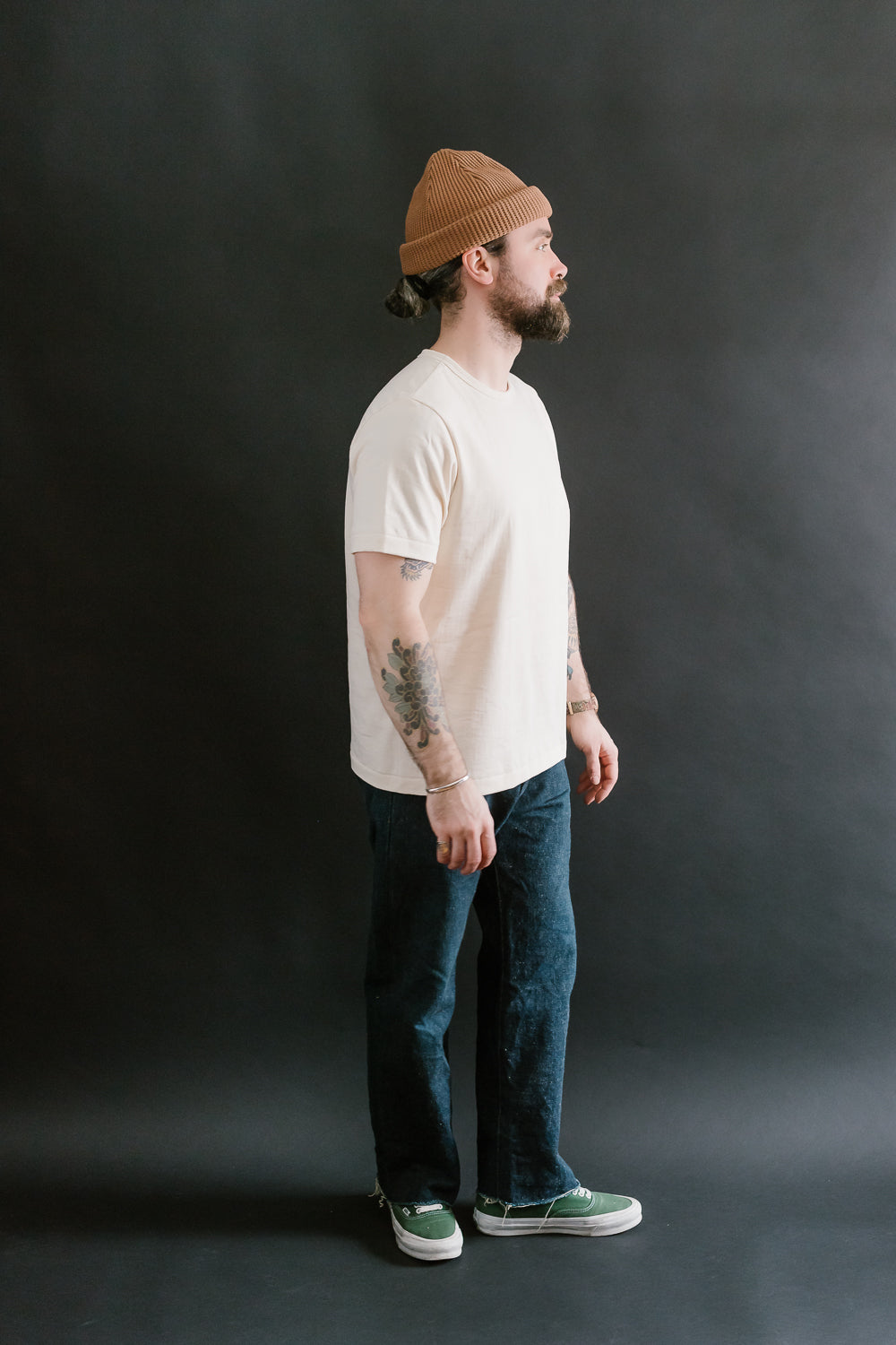 215.02 - 7.2oz Loopwheeled T-Shirt Classic Fit - Nature