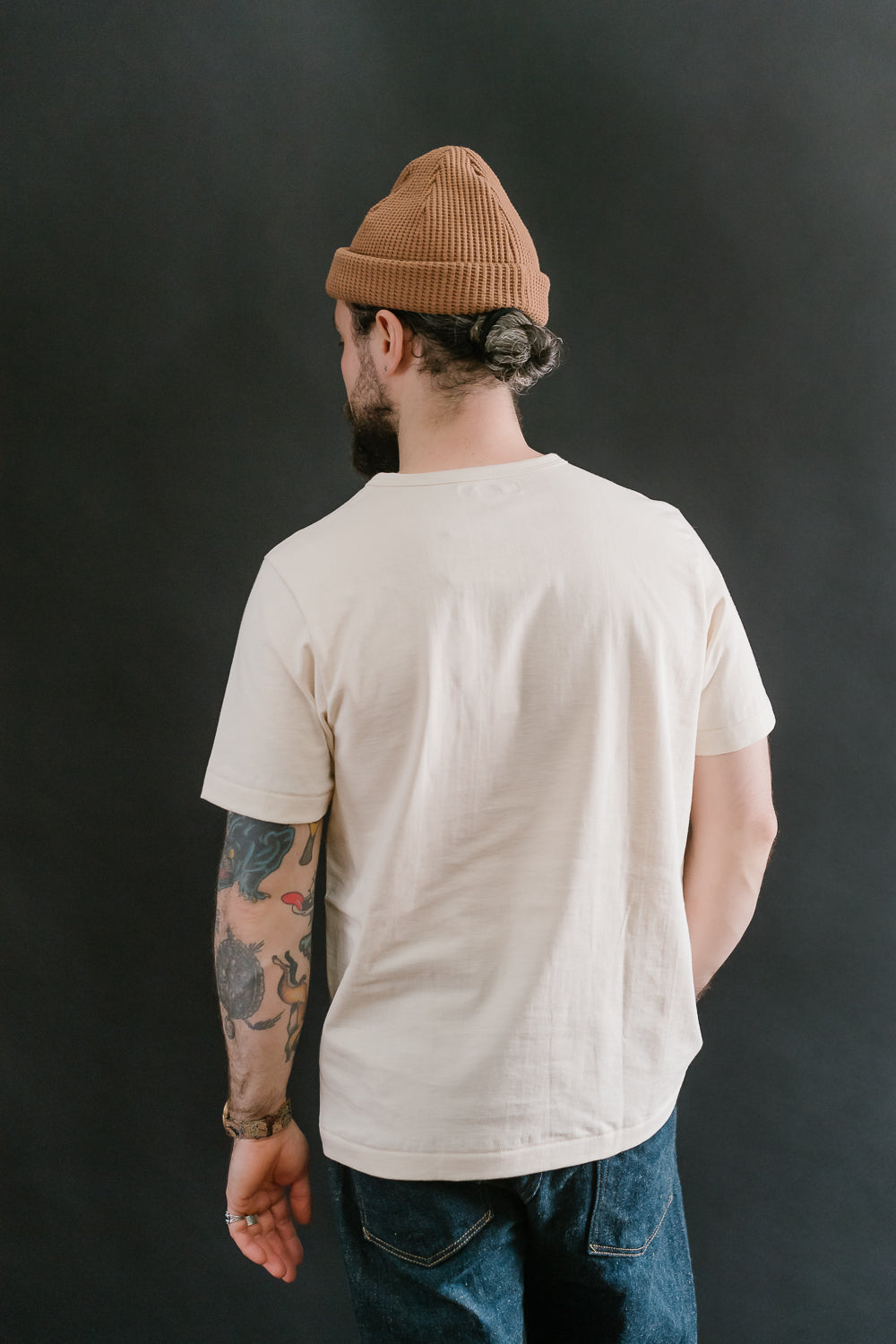 215.02 - 7.2oz Loopwheeled T-Shirt Classic Fit - Nature