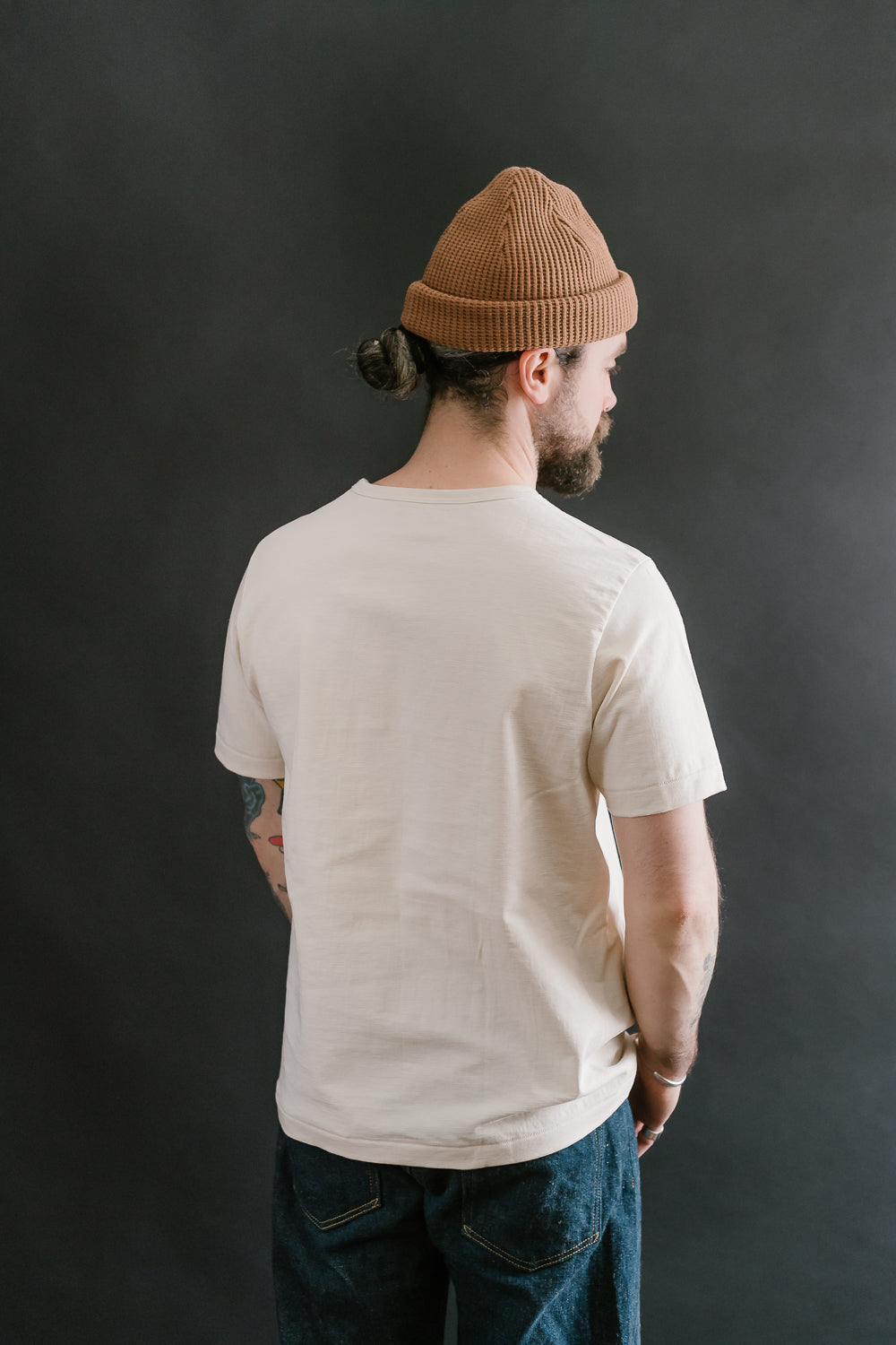 215.02 - 7.2oz Loopwheeled T-Shirt Classic Fit - Nature