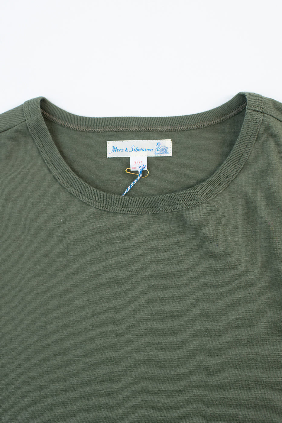 215.40 - 7.2oz Loopwheeled T-Shirt Classic Fit - Army