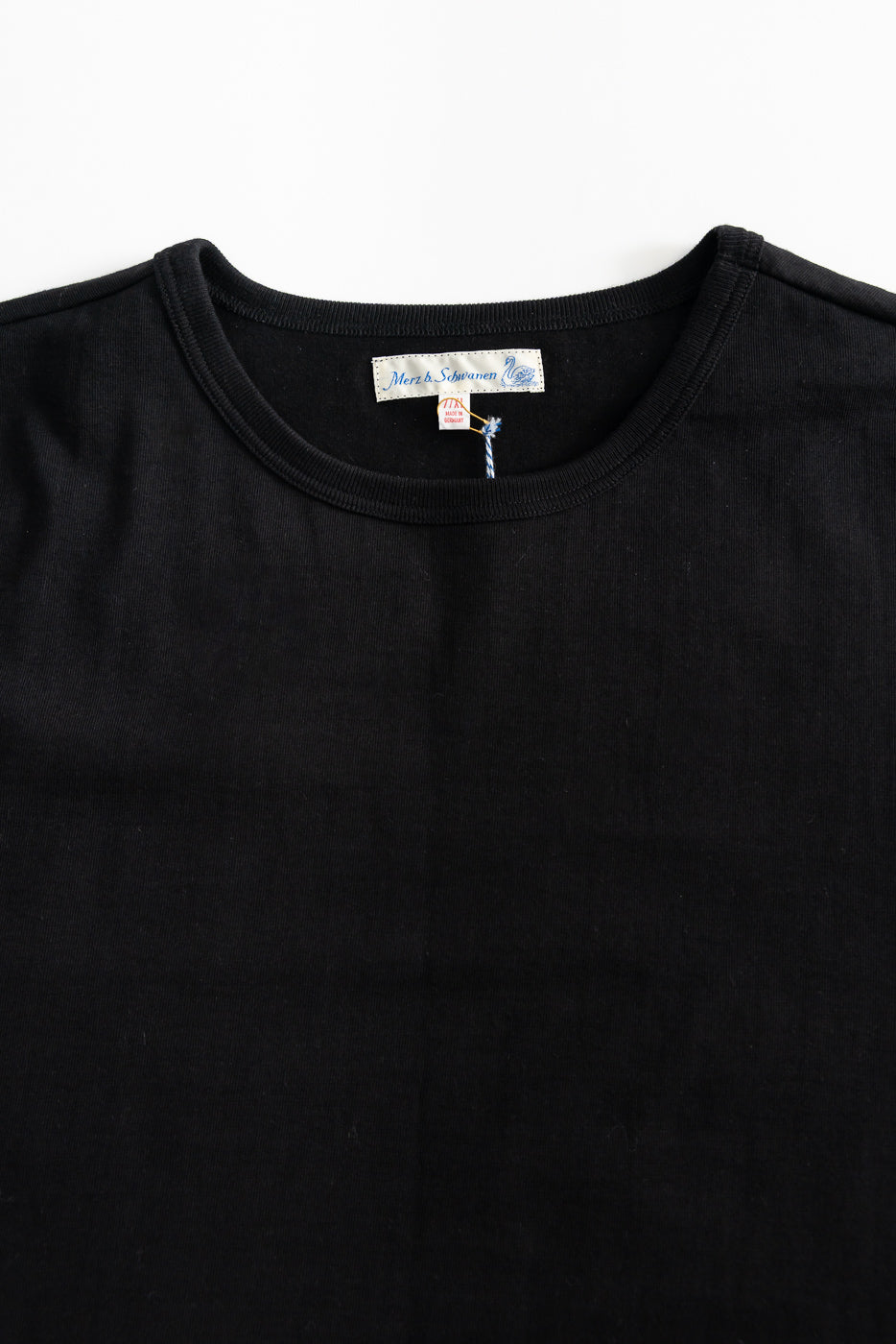 215.99 - 7.2oz Loopwheeled T-Shirt Classic Fit - Deep Black | Dant