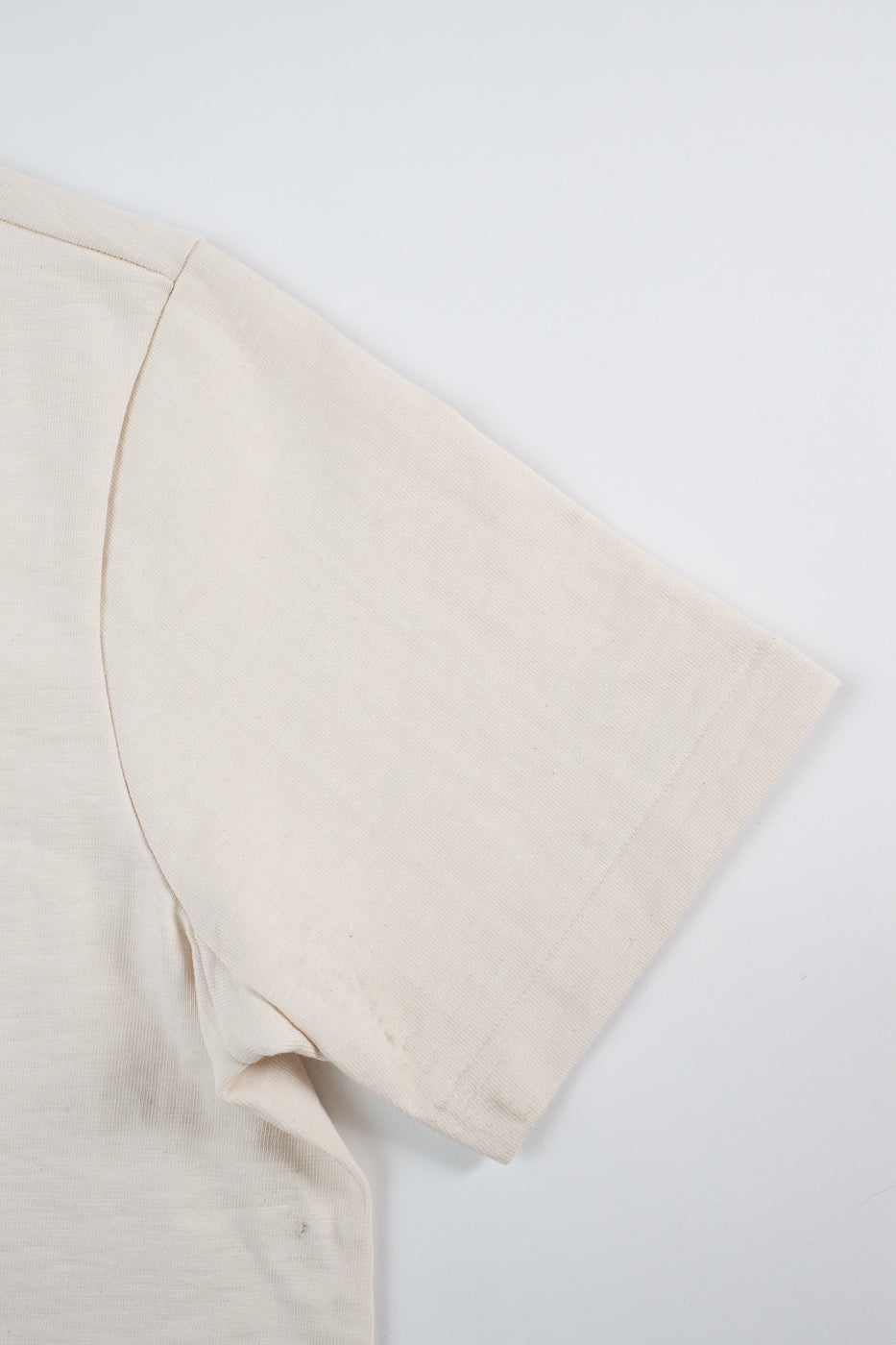 2S14.02 - 10.7oz Loopwheeled Heavy T-Shirt Relaxed Fit - Nature