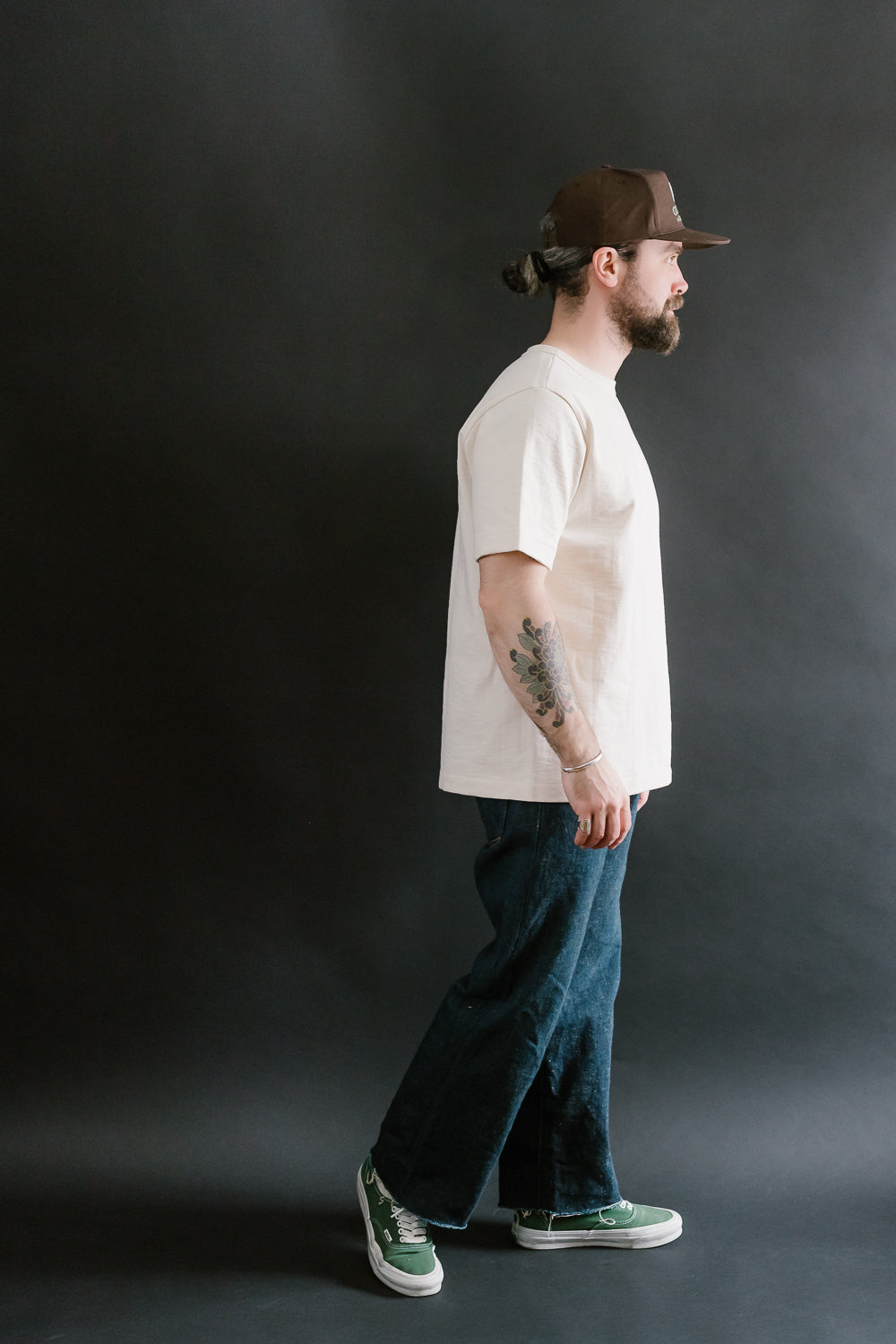 2S14.02 - 10.7oz Loopwheeled Heavy T-Shirt Relaxed Fit - Nature