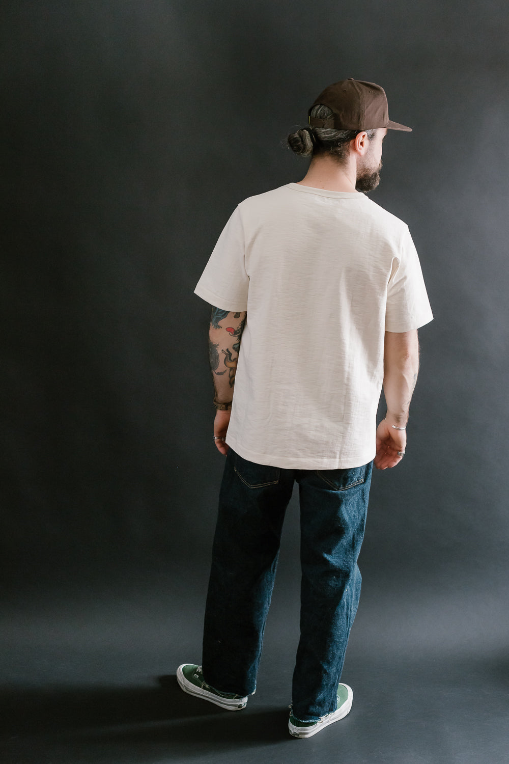 2S14.02 - 10.7oz Loopwheeled Heavy T-Shirt Relaxed Fit - Nature