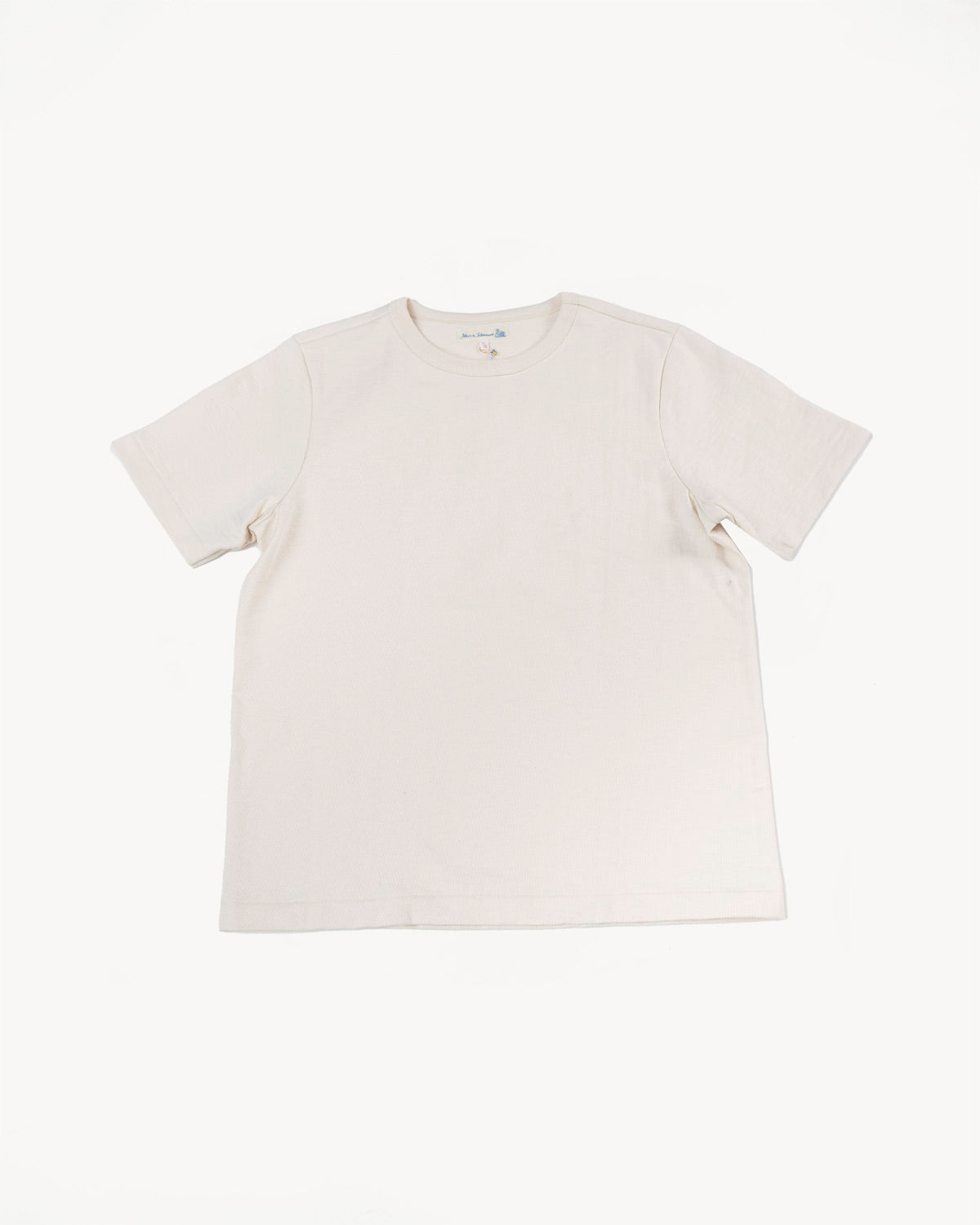 2S14.02 - 10.7oz Loopwheeled Heavy T-Shirt Relaxed Fit - Nature
