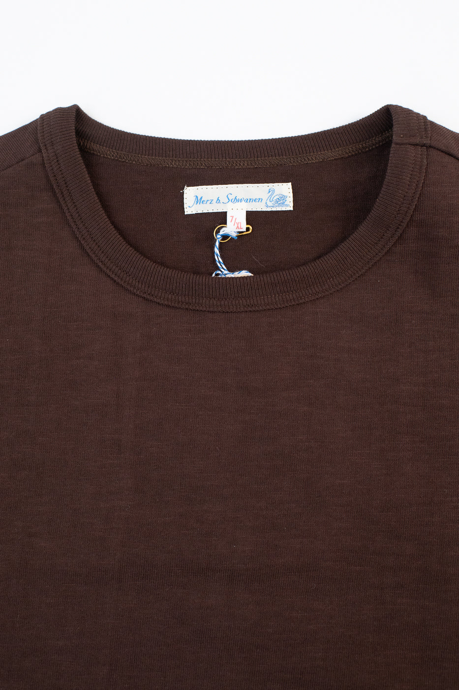 2S14.19 - 10.7oz Loopwheeled Heavy T-Shirt Relaxed Fit - Coffee
