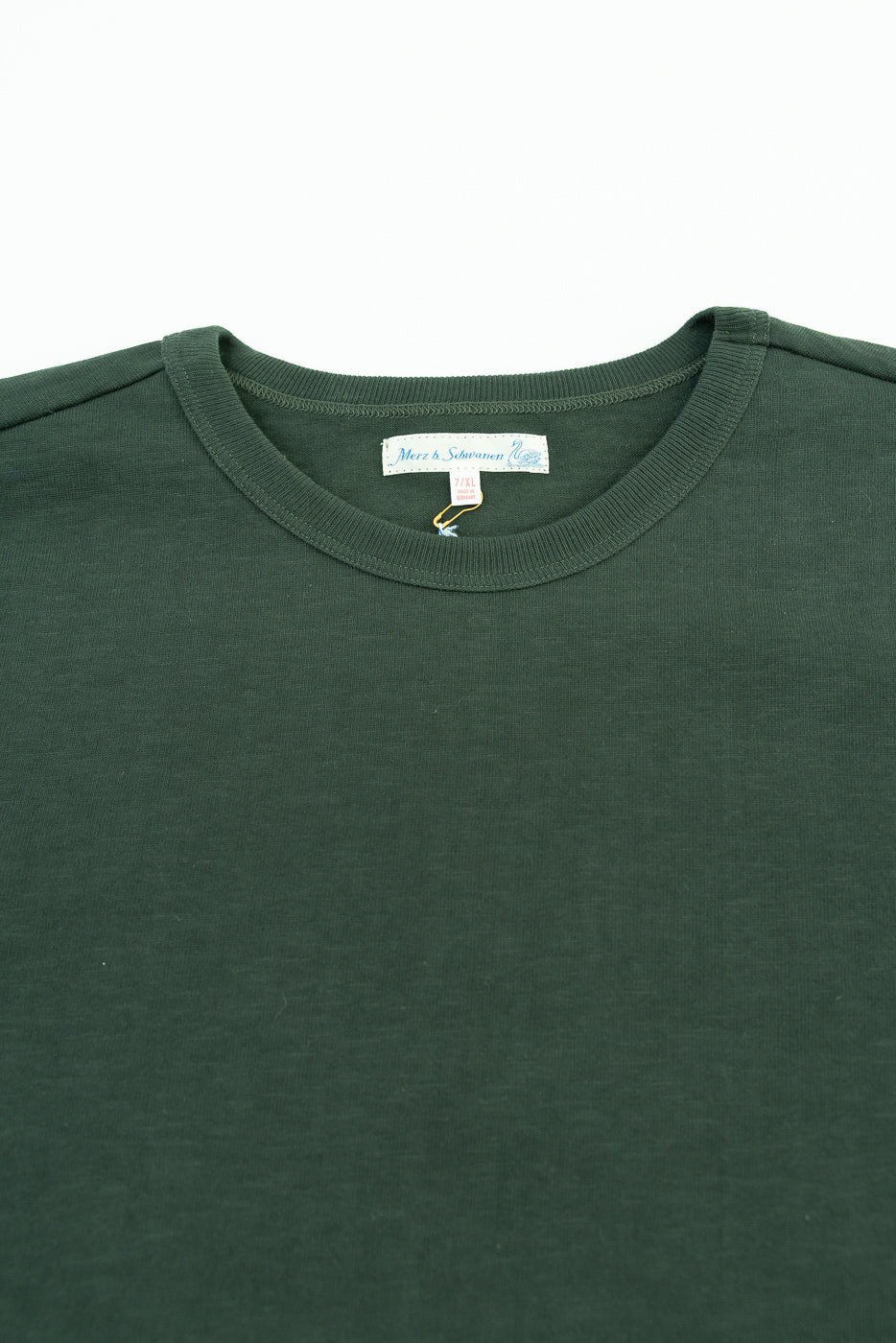 2S14.401 - 10.7oz Loopwheeled Heavy T-Shirt Relaxed Fit - Forest