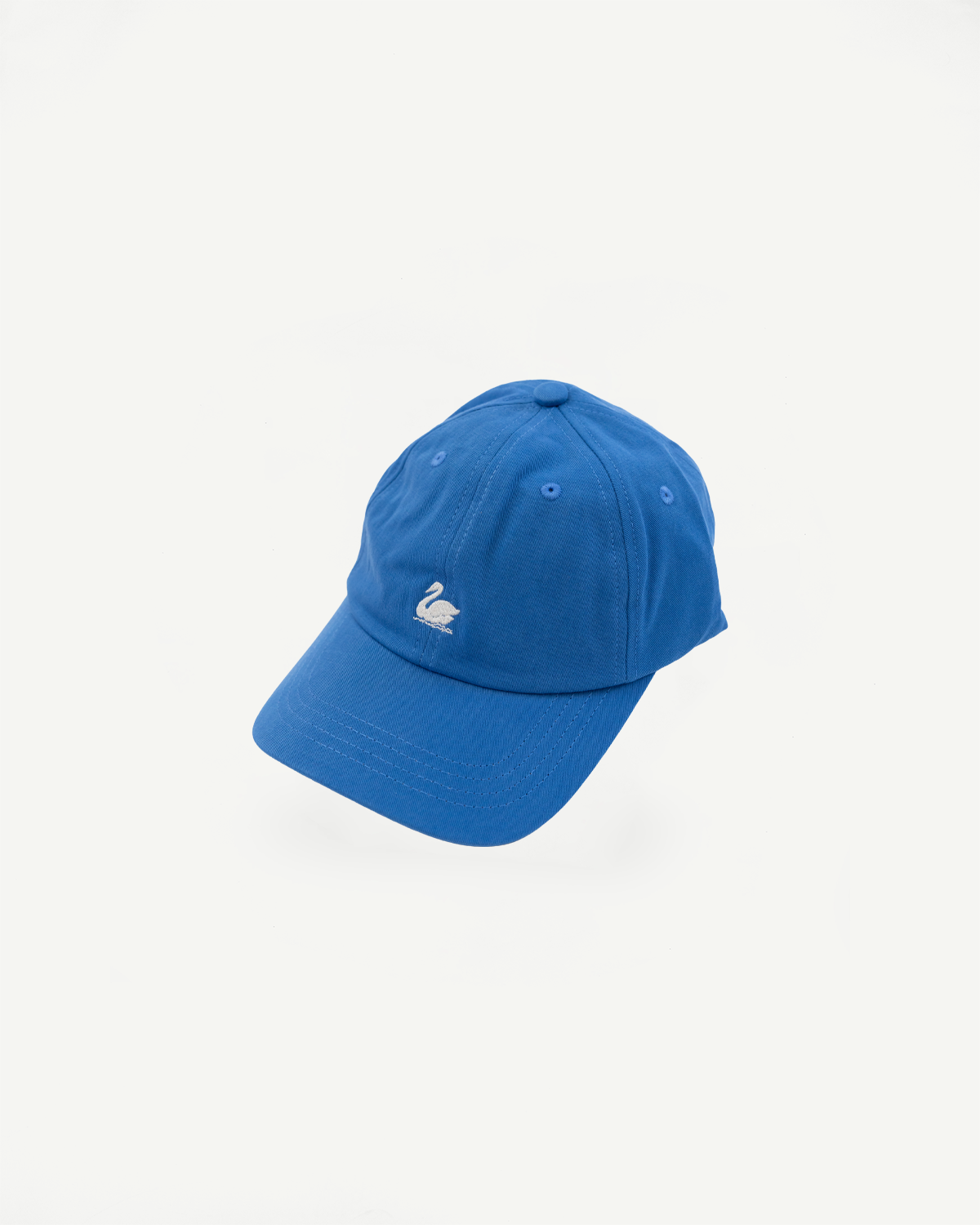 帽子 VAULTROOM LOGO CAP / WASH BLUE CAP01.66002 - Swan Logo Cotton Twill Cap - Washed Blue, Nature | Dant