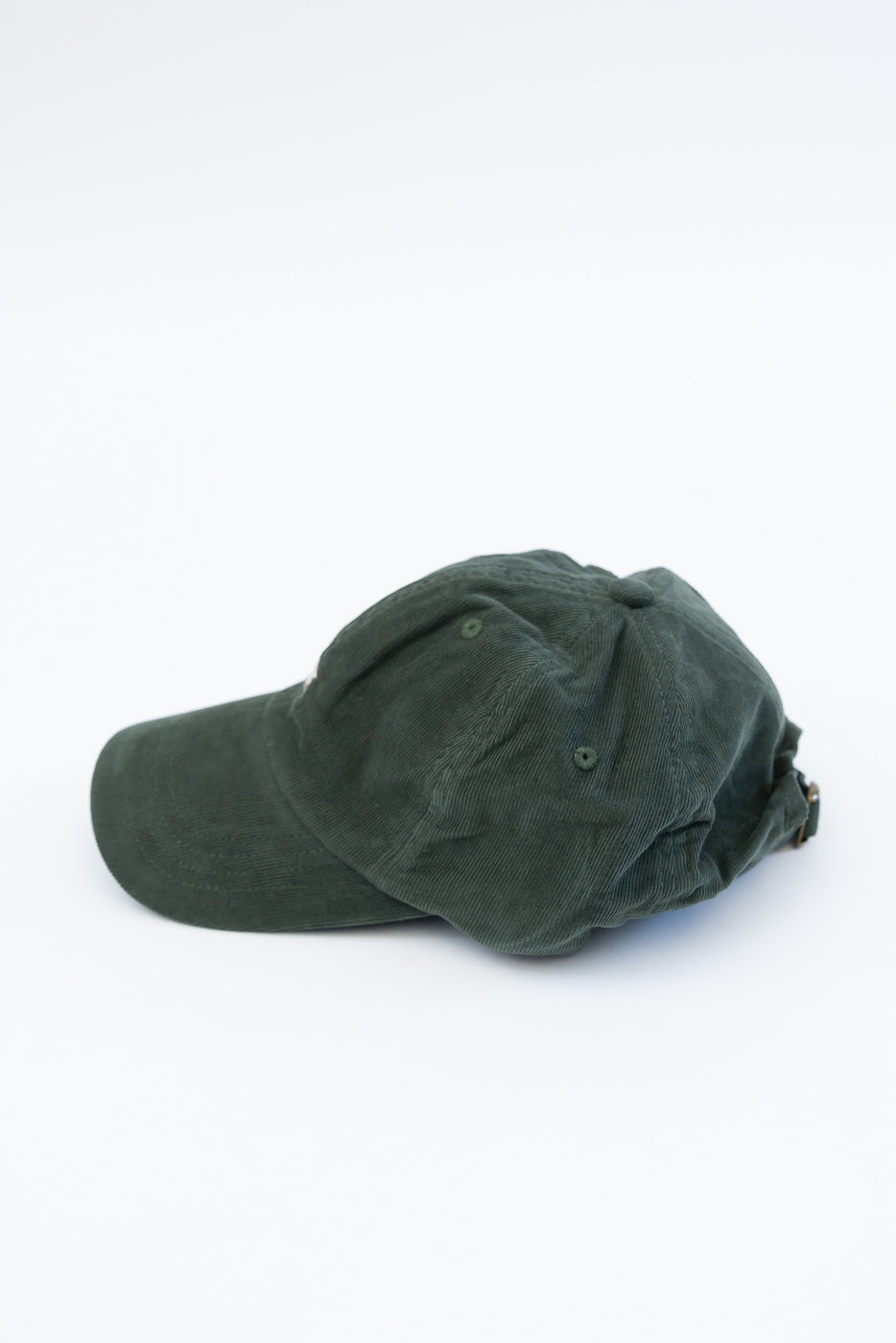 CAP01LC.401 - Swan Logo Cotton Corduroy Cap - Forest | Dant