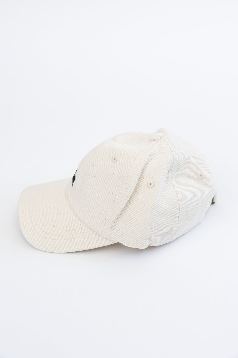 CAP01T.02 - Swan Logo Cotton Twill Cap - Nature | Dant