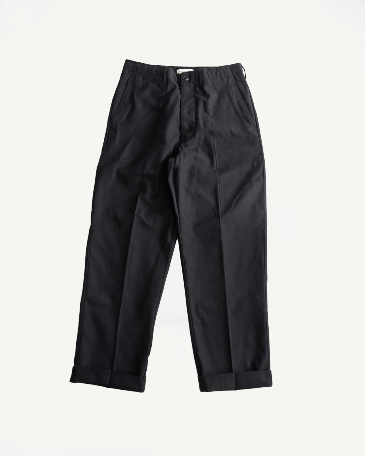 CHINO01WOCO.99 - 1920s Refined Wool-Cotton Worker Chino - Deep CHINO01WOCO.99 - 1920s Refined Wool-Cotton Worker Chino - Deep