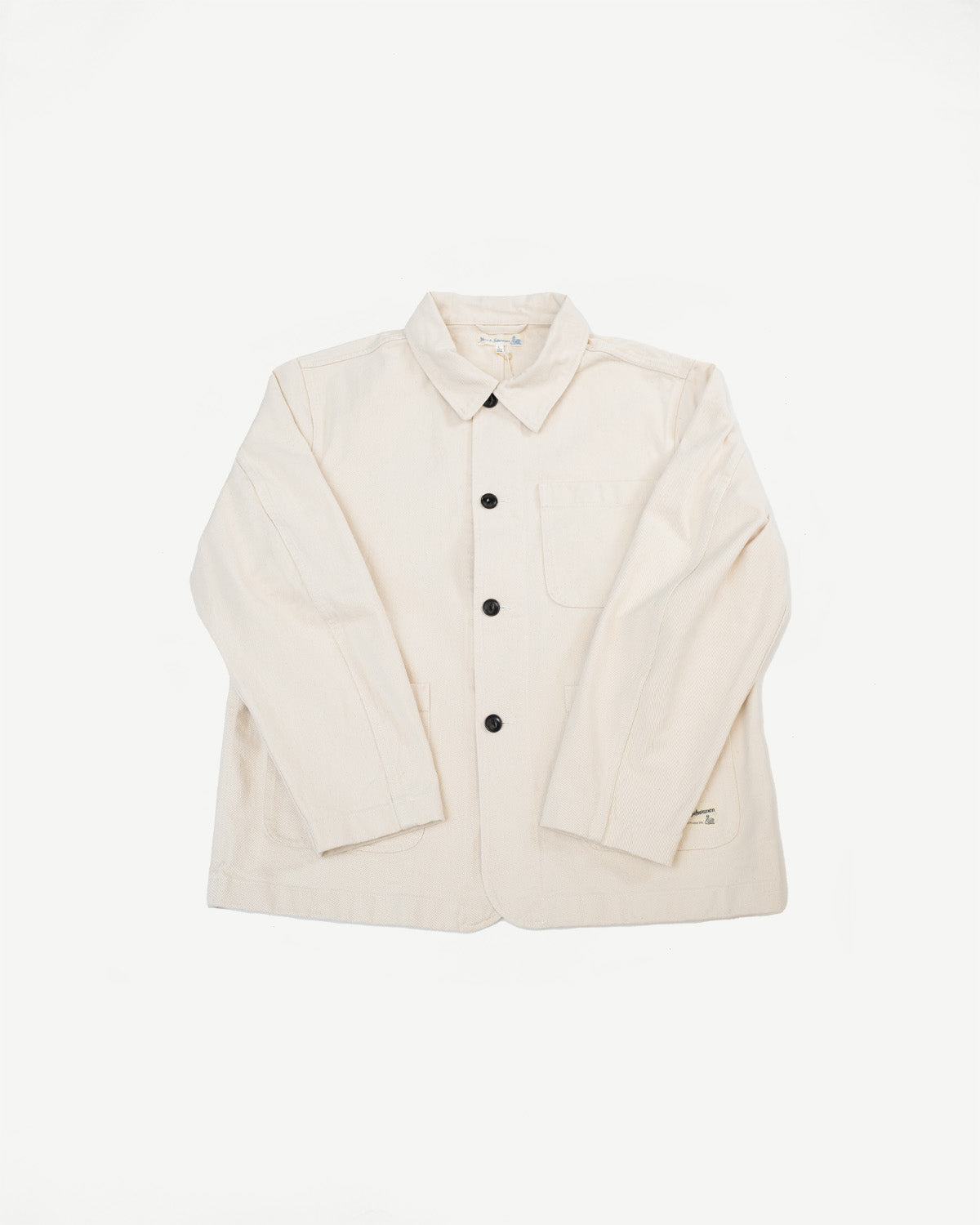JKT05.02 - 11.2oz Organic Cotton Broken Twill Jacket - Nature