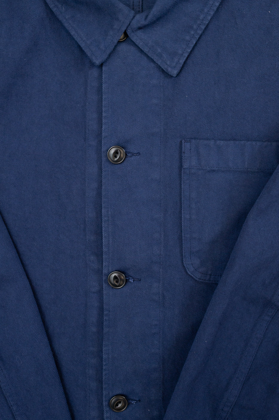 JKT05.66 - 11.2oz Organic Cotton Broken Twill Jacket - Ink Blue