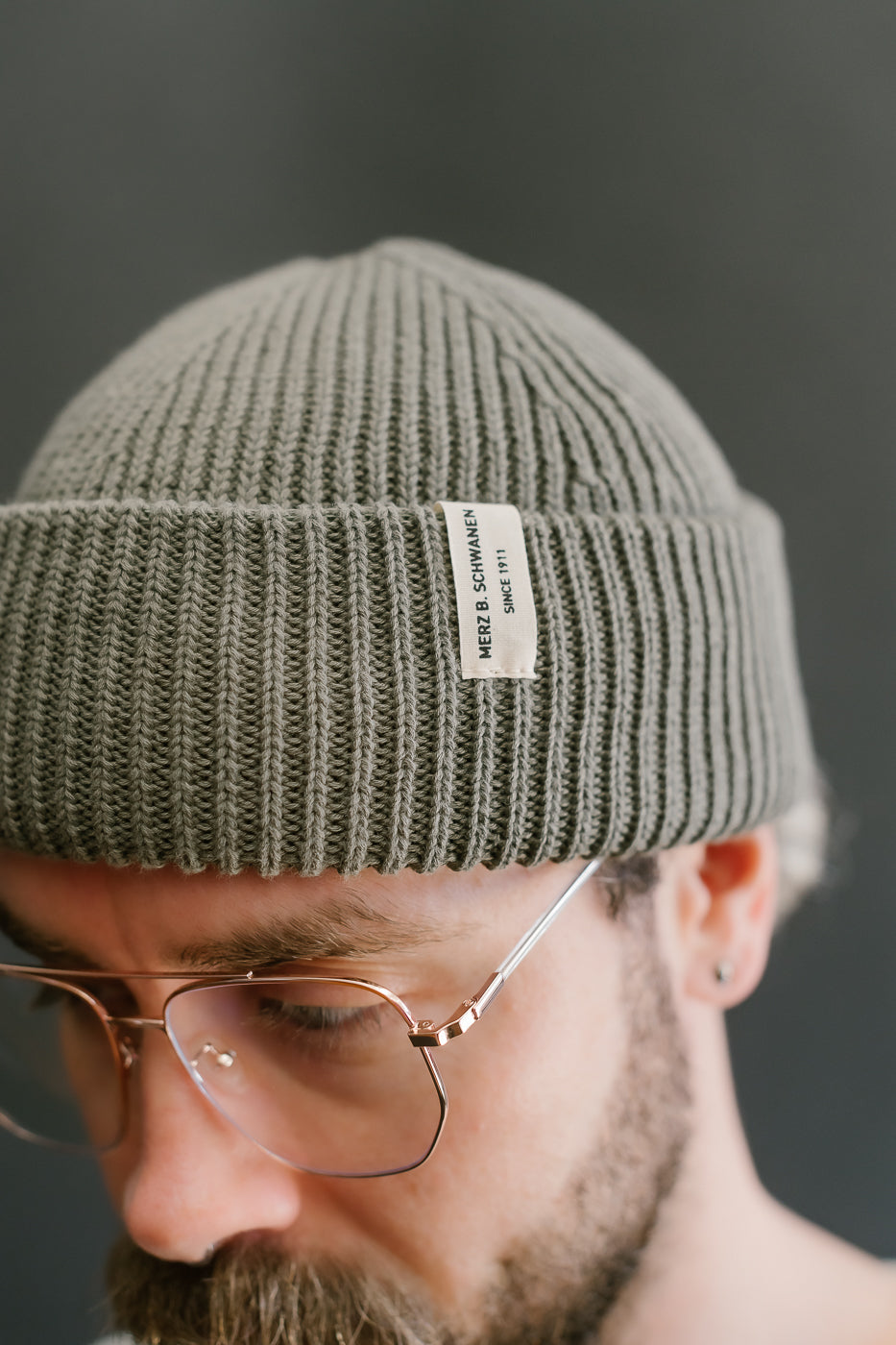 KBN01.40 - Organic Cotton Beanie - Army