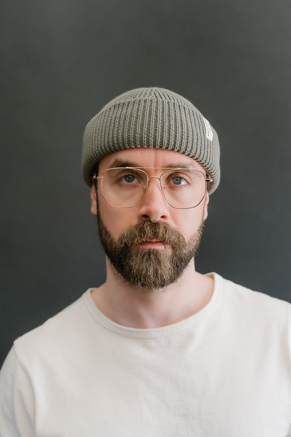 KBN01.40 - Organic Cotton Beanie - Army