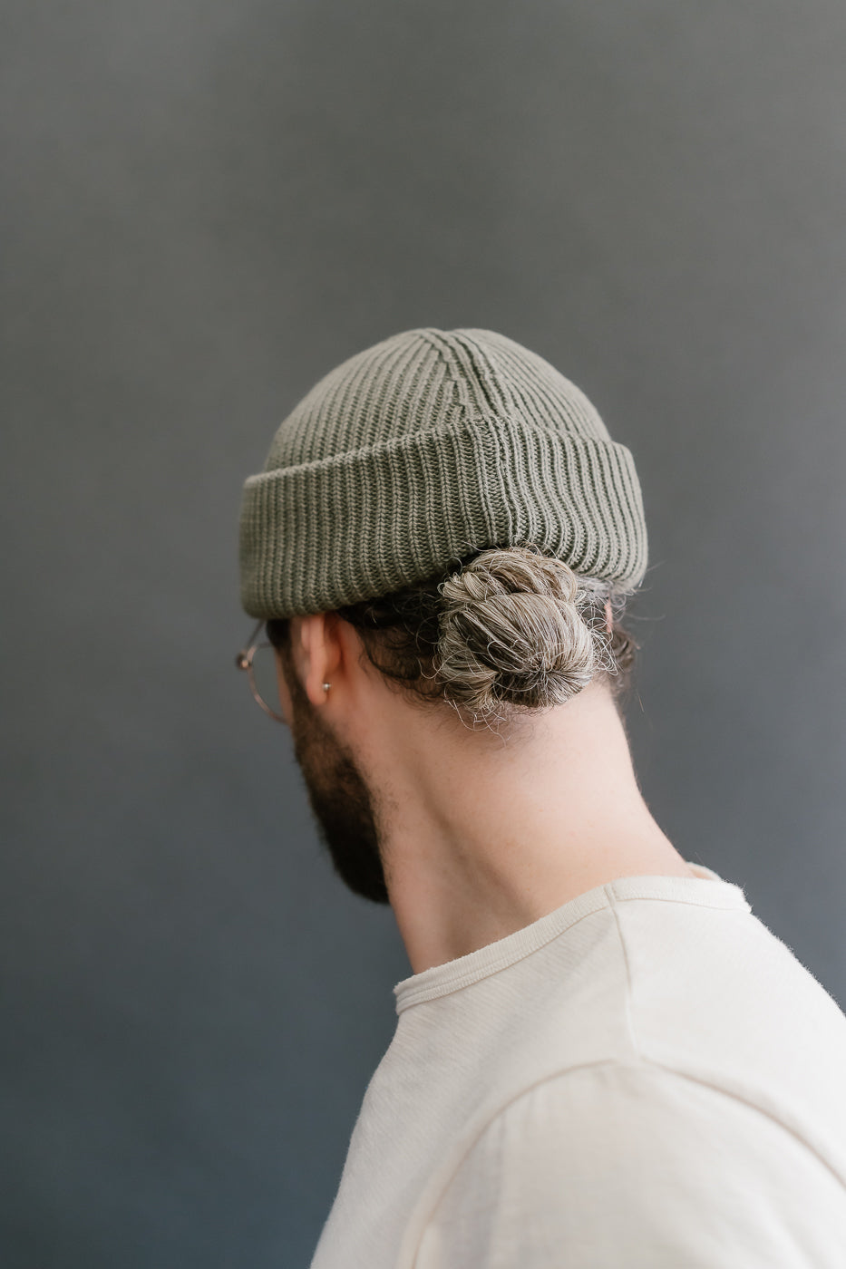 KBN01.40 - Organic Cotton Beanie - Army