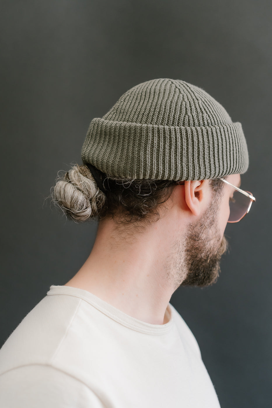 KBN01.40 - Organic Cotton Beanie - Army