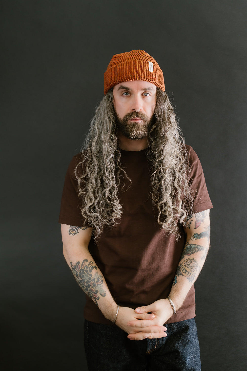 KBN01.812 - Organic Cotton Beanie - Caramel | Dant display picture 1
