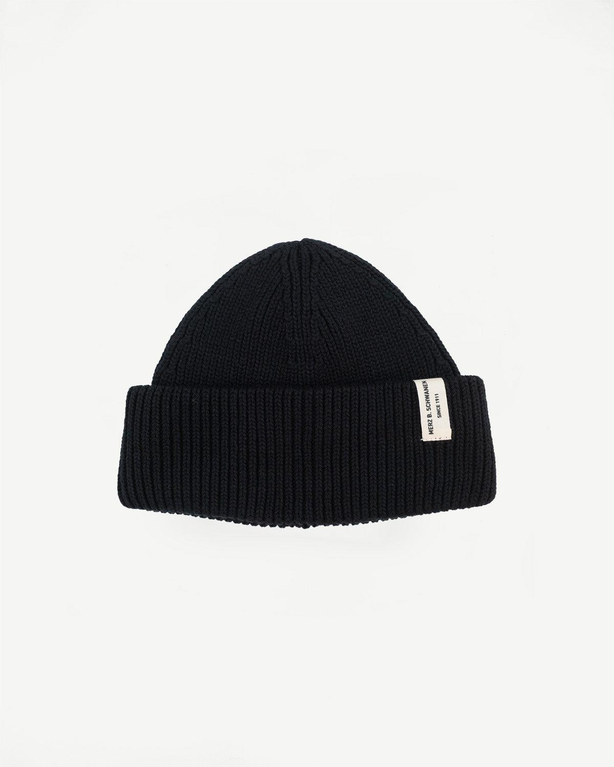 KBN01.99 - Organic Cotton Beanie - Deep Black