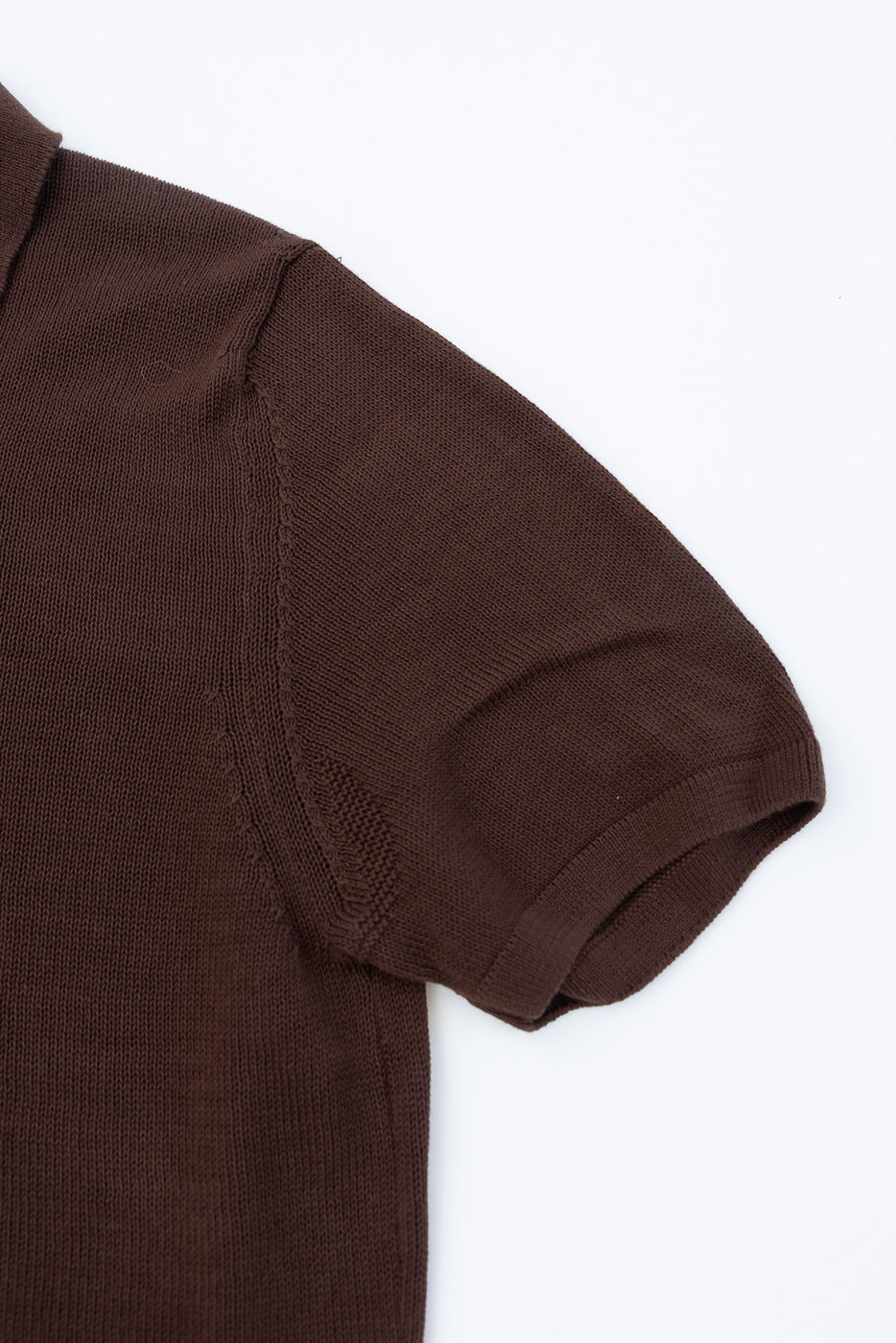 KNITPOLO02.192.7 - Cotton Short Sleeve Polo Shirt, All Plant Based