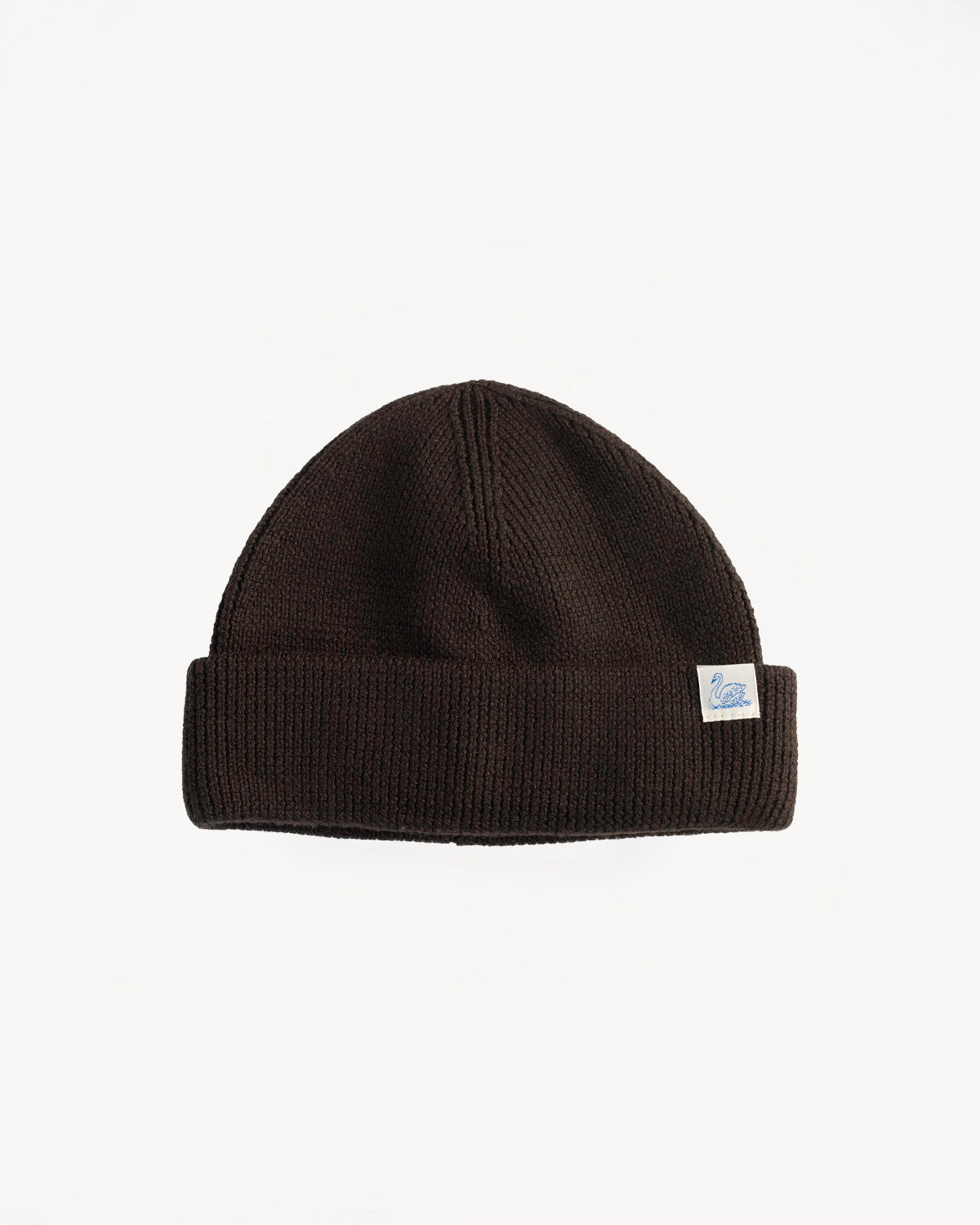 MWBN05.19 - Ribbed Structure Watch Cap Merino Wool - Coffee