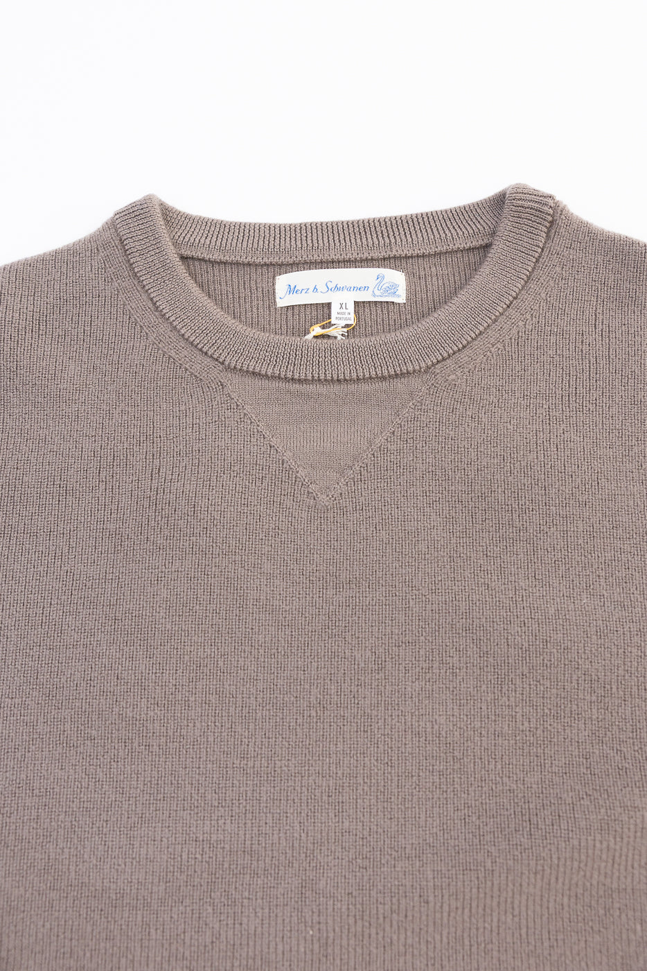MWCC01.06 - Ribbed Structure Pullover Merino Wool - 06 Grain