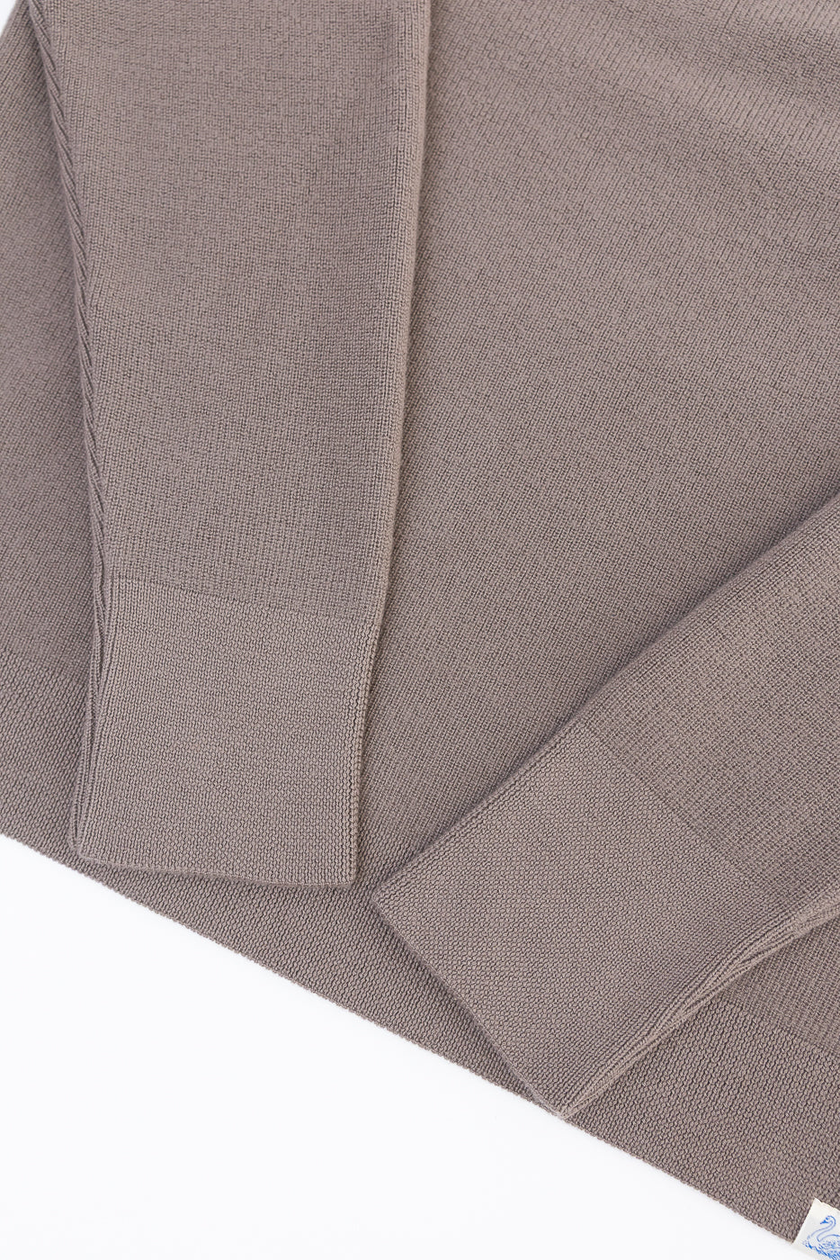 MWCC01.06 - Ribbed Structure Pullover Merino Wool - 06 Grain