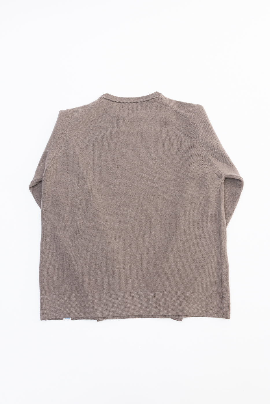 MWCC01.06 - Ribbed Structure Pullover Merino Wool - 06 Grain