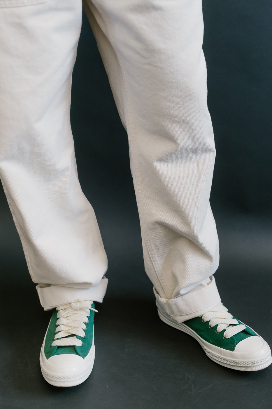 PANTS05.02 - Organic Cotton Broken Twill Drawstring Pants - Nature