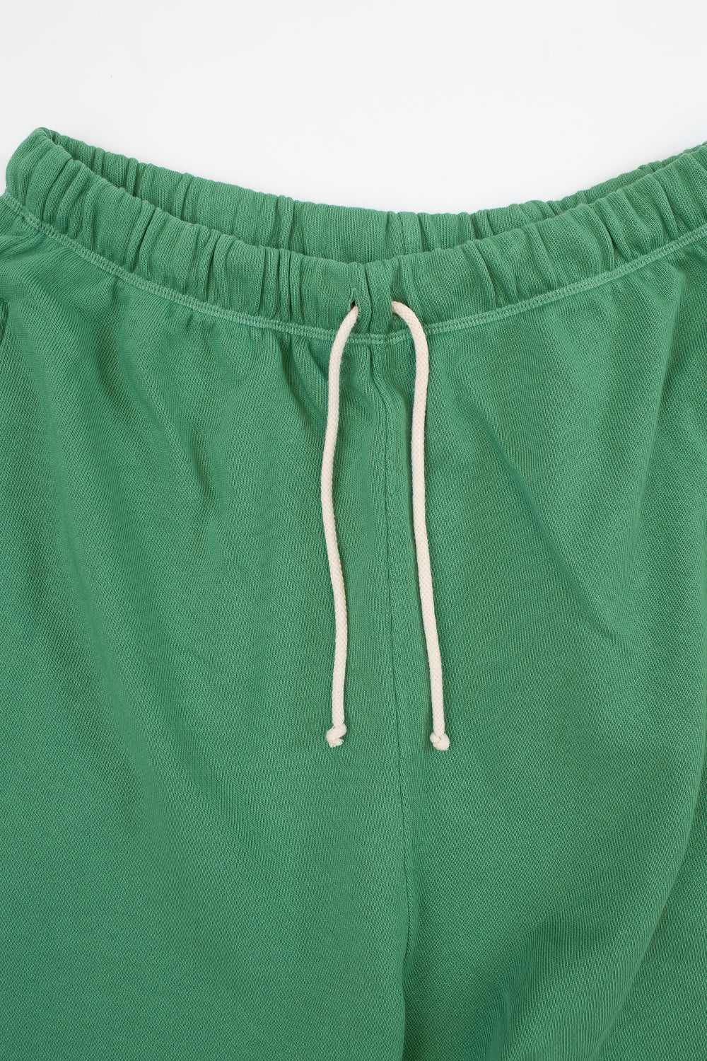 SPS05.46 - Retro Fleece Sweat Shorts Organic Cotton - Grass