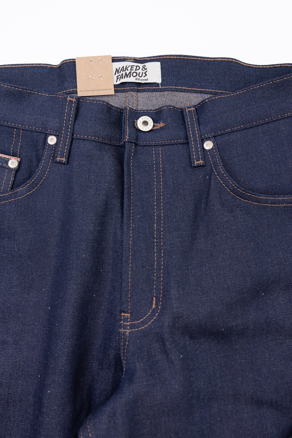 12.5oz - Coffee Dye Selvedge - Strong Guy