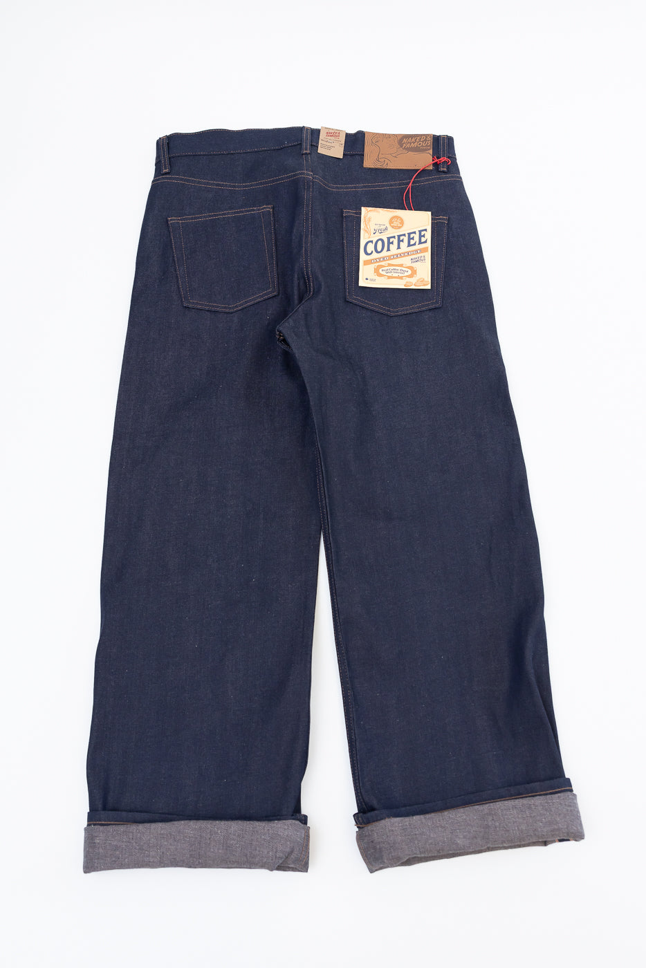 12.5oz - Coffee Dye Selvedge - Strong Guy