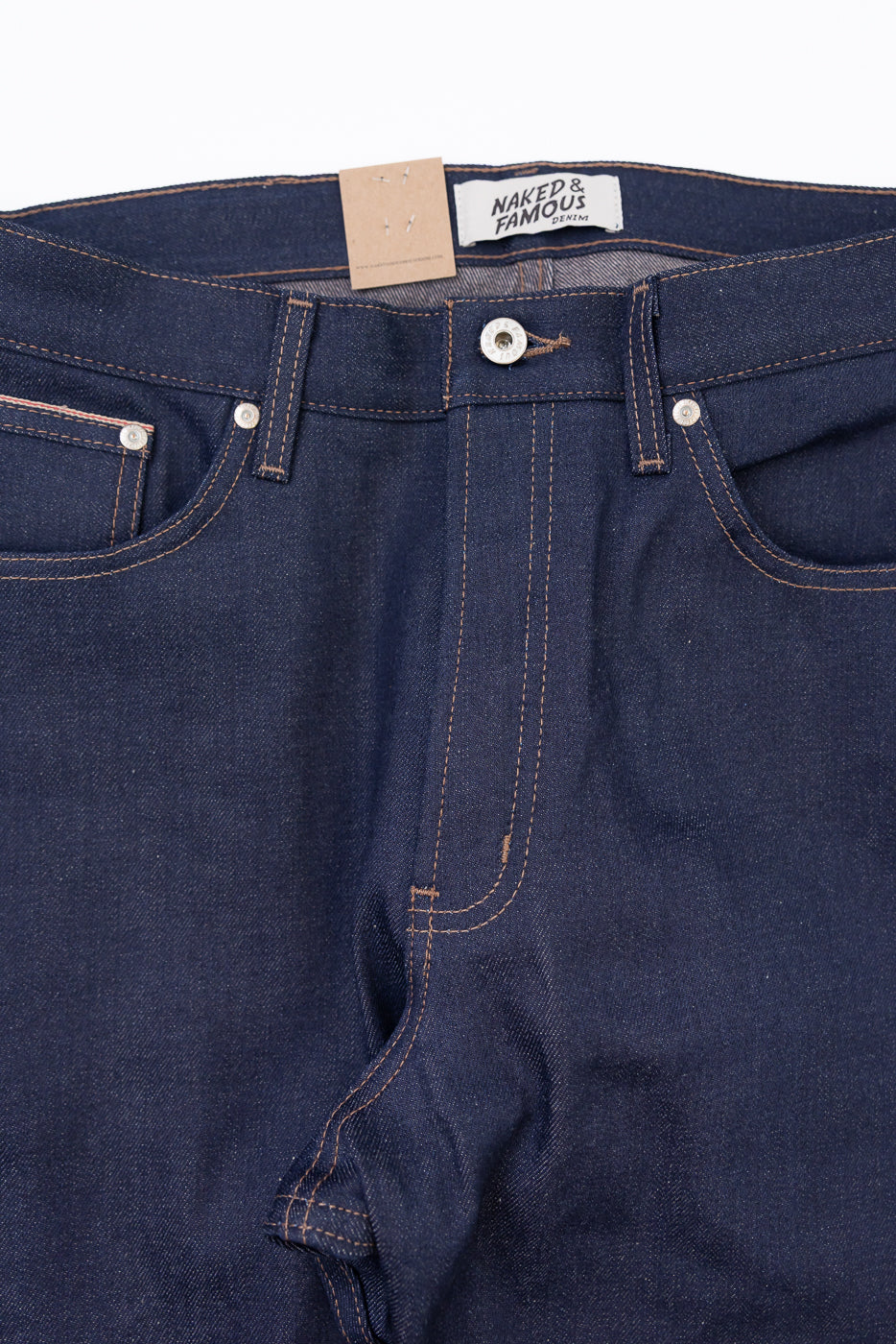 12.5oz - Coffee Dye Selvedge - True Guy