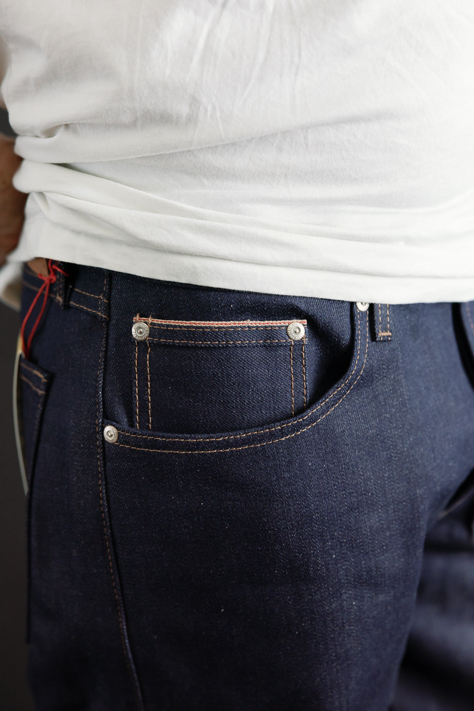 12.5oz - Coffee Dye Selvedge - True Guy